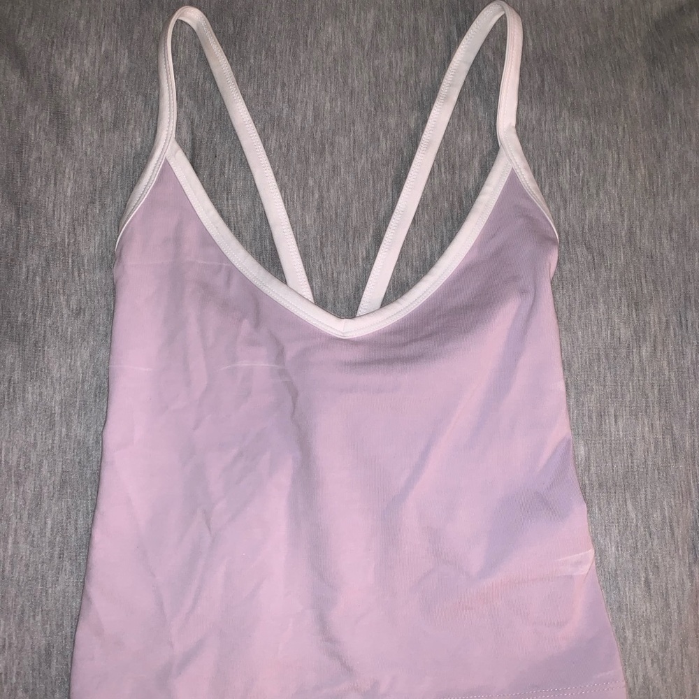 Purple forever 21 crop too